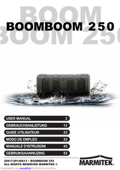 Marmitek BOOMBOOM 250 Gebrauchsanleitung