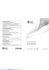 LG GT405 Benutzerhandbuch
