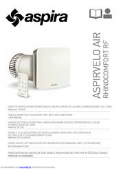 Aspira ASPIRVELO AIR Betriebsanleitung