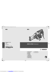 Bosch GSB 19-2 REA Professional Originalbetriebsanleitung