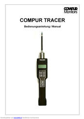 Compur Monitors TRACER Bedienungsanleitung
