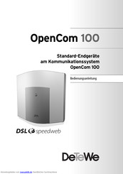 DETEWE OpenCom 100 Bedienungsanleitung