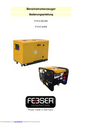 FEESER P-H12-OE/400 Bedienungsanleitung