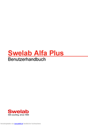 swelab Alfa Plus Standard Benutzerhandbuch