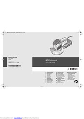 Bosch GEX Professional 150 AC Originalbetriebsanleitung