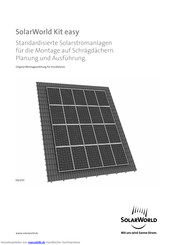 SolarWorld Kit easy Montageanleitung
