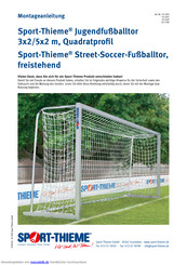 Sport-thieme 113 5419 Montageanleitung
