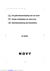 Novy D 2222 Betriebsanleitung
