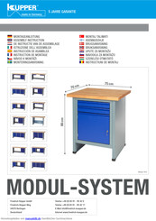 kupper MODUL-SYSTEM Montageanleitung