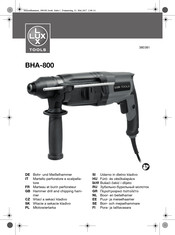 Lux Tools BHA-800 Originalbetriebsanleitung