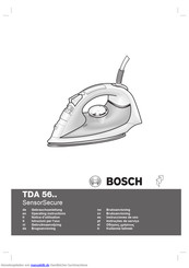 Bosch TDA 56 SensorSecure Series Gebrauchsanleitung