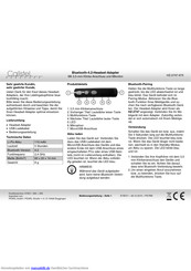 Callstel HZ-2747-675 Bedienungsanleitung