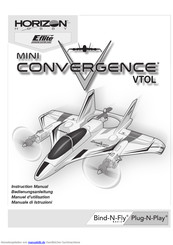 E-FLITE Mini Convergence VTOL Bedienungsanleitung