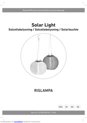 RUSTA 913502290103 Gebrauchsanweisung