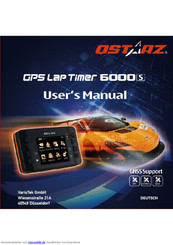 Qstarz GPS LAP TIMER 6000S Bedienungsanleitung