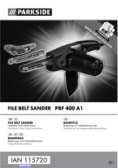 Parkside PBF 400 A1 Bedienungs- Und Sicherheitshinweise