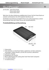 Steffen SunPower Bedienungsanleitung