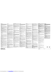 Maul 15131 Bedienungsanleitung