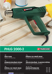 Parkside PHLG 2000-2 Bedienungs- Und Sicherheitshinweise