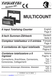 Trumeter MULTICOUNT Handbuch