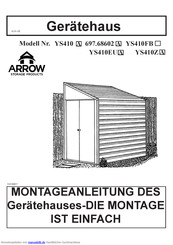 Arrow 697.68602 Montageanleitung