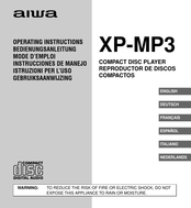 Aiwa XP-MP3 Bedienungsanleitung