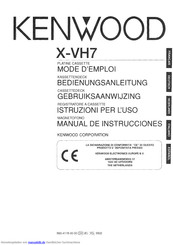 Kenwood X-VH7 Bedienungsanleitung