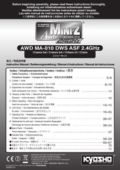 Kyosho AWD  MA-010 DWS ASF 2.4GHz Anleitung