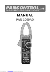 PANCONTROL PAN 1000AD Handbuch