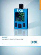 SICK PAC50 Montagehinweise