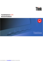 Lenovo ThinkVision L171 Benutzerhandbuch