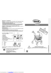 Invacare Banjo P452E/3 Bedienungsanleitung