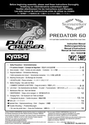Kyosho Palm Cruiser PREDATOR 60 Bedienungsanleitung