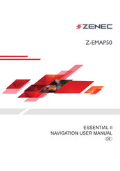 ZENEC Z-EMAP50 Bedienungsanleitung