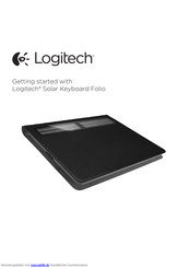 Logitech Folio Bedienungsanleitung