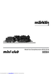 marklin BR 55.25-56 Handbuch