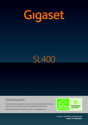 Gigaset SL400 Handbuch