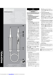 Benning Profipol Bedienungsanleitung