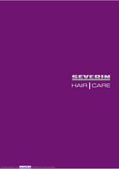 SEVERIN HairCare HS 0700 Bedienungsanleitung