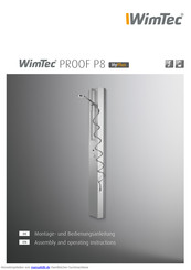 WimTec PROOF P8 Montage- Und Bedienungsanleitung