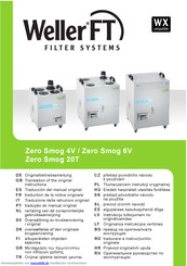 Weller Zero Smog 4V Originalbetriebsanleitung