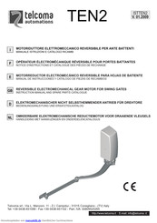 Telcoma TEN2 Bedienungsanleitung Und Ersatzteilkatalog