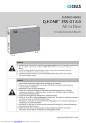 Qcells ELSR802-00002 Installationshandbuch
