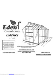 Eden Blockley Bedienungsanleitung