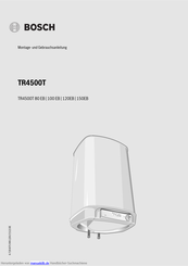 Bosch TR4500T 150EB Gebrauchsanleitung