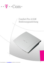 T-COM Comfort Pro A IAM Bedienungsanleitung