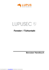Lupus LUPUSEC Benutzerhandbuch