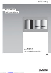 Vaillant geoTHERM VWL 3/4 SI Betriebsanleitung