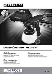Parkside PFS 280 A1 Originalbetriebsanleitung
