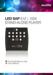 EuroLite LED SAP-1024 Bedienungsanleitung